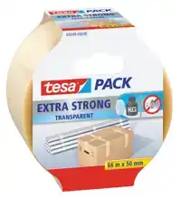VERPAKKINGSTAPE TESAPACK EXTRA 66MX50MM