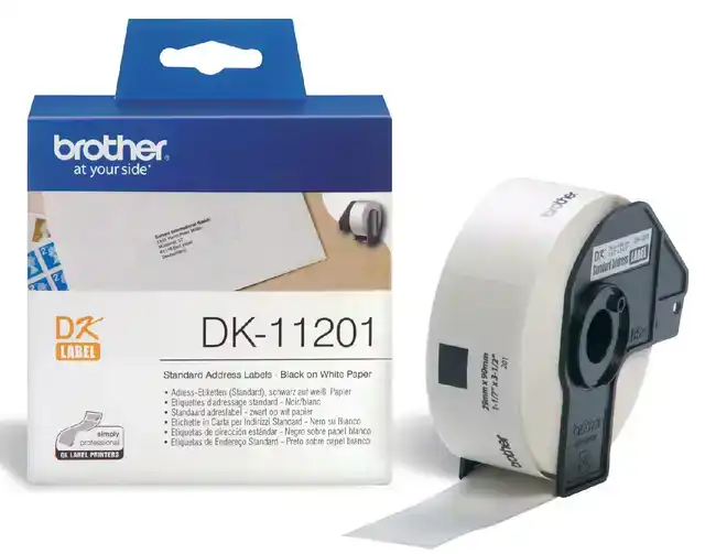 ETIKET BROTHER DK11201 ADRESSERING