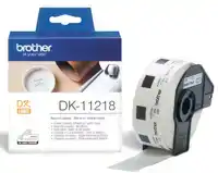 ETIKET BROTHER DK11218 ROND 24MM 1000