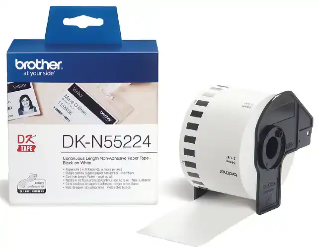ETIKET BROTHER DKN55224 NIET KLEVEND