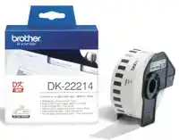 ETIKET BROTHER DK22214 DOORLOPEND 12MM