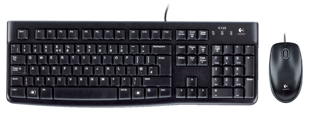 TOETSENBORD LOGITECH K120 QWERTY MUIS