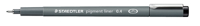 FINELINER STAEDTLER PIGMENT 308 0.4MM