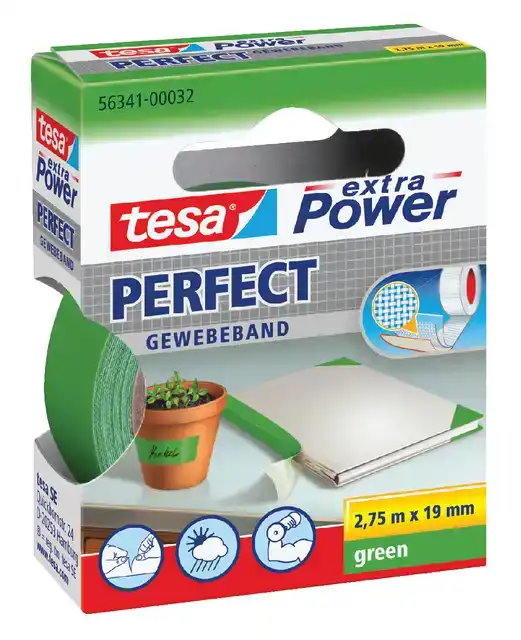 TEXTIELTAPE TESA PERFECT 2.75MX19MM