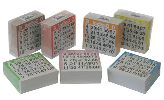 BINGOKAARTEN (500 VEL) LONGFIELD GAMES