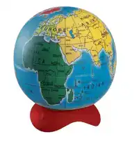 PUNTENSLIJPER MAPED GLOBE DISPLAY á 16