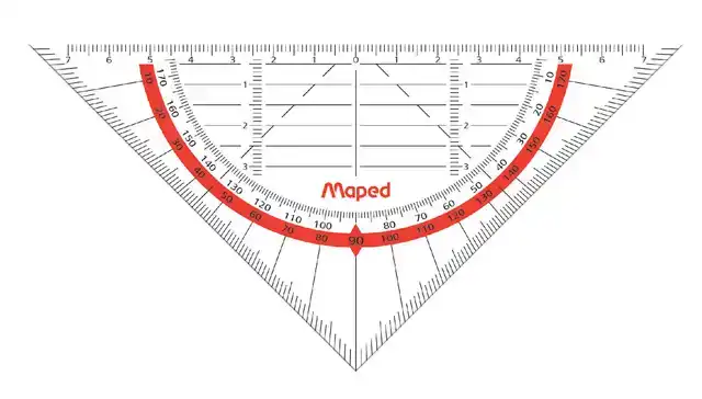 GEODRIEHOEK MAPED GEO-FLEX 16CM