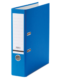 ORDNER QBASIC A4 80MM BLAUW