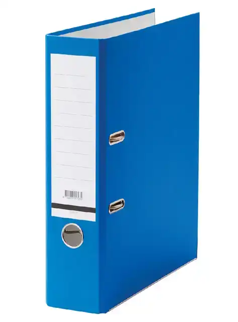ORDNER QBASIC A4 80MM BLAUW