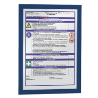 DURAFRAME DURABLE 487207 A4 DONKERBLAUW