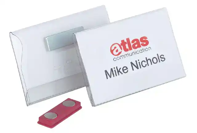 BADGE DURABLE 8117 VLAK MET MAGNEET