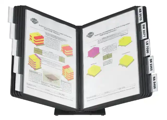 BUREAUSTANDAARD DURABLE VARIO A4 10TAS