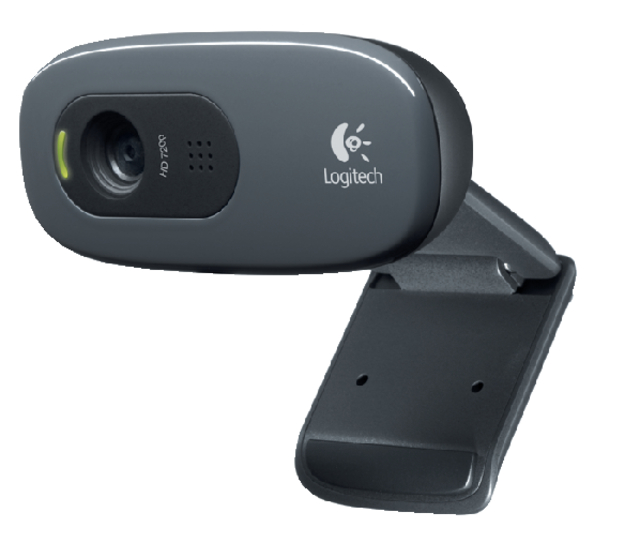 WEBCAM LOGITECH C270 HD 720P ZWART