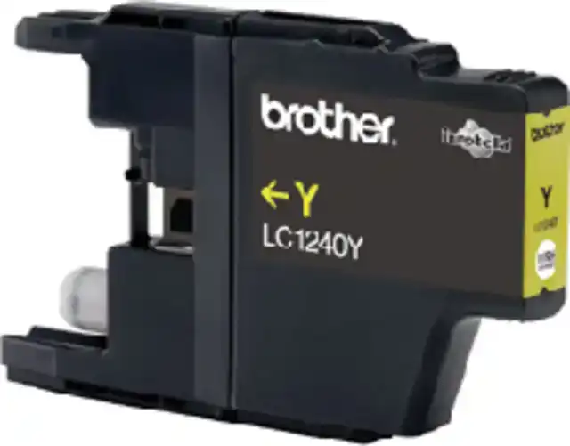 INKTCARTRIDGE BROTHER LC-1240Y GEEL