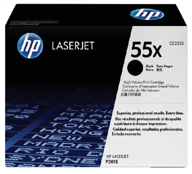 TONERCARTRIDGE HP CE255X 55X ZWART