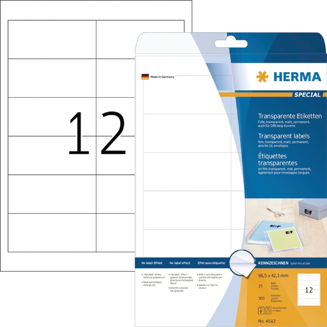 ETIKET HERMA 4682 96.5X42.3MM 300ST