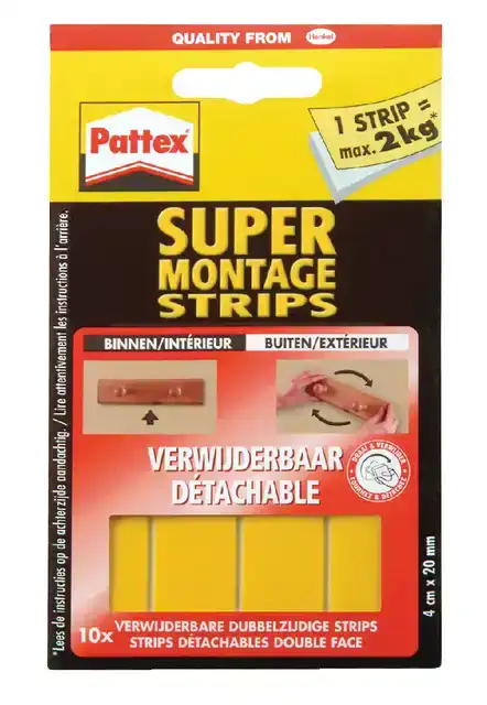 SUPERMONTAGESTRIP PATTEX 2KG