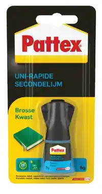 SECONDENLIJM PATTEX KWAST 5GR