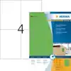 ETIKET HERMA 4399 105X148MM A6 GROEN