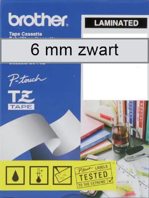 LABELTAPE BROTHER PTOUCH TZE111 6MM