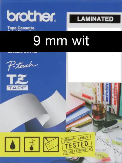 LABELTAPE BROTHER PTOUCH TZE325 9MM