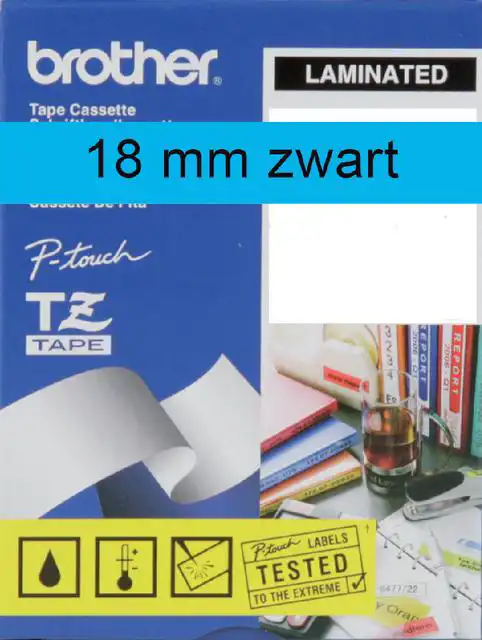 LABELTAPE BROTHER PTOUCH TZE541 18MM