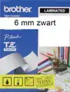 LABELTAPE BROTHER PTOUCH TZE211 6MM WIT
