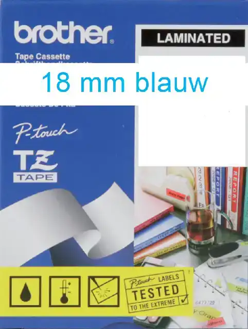LABELTAPE BROTHER PTOUCH TZE243 18MM