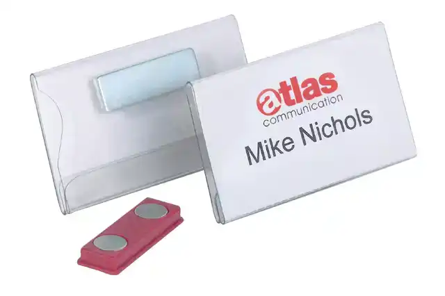 BADGE DURABLE 8116 VLAK MET MAGNEET