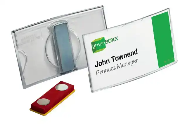 BADGE DURABLE 8123 CONVEX MET MAGNEET