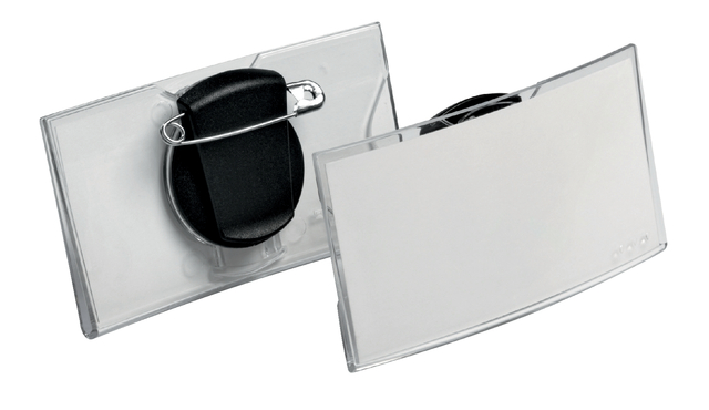 BADGE DURABLE 8124 CONVEX MET COMBIKLEM