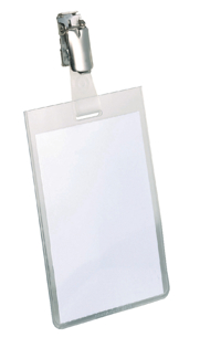 BADGE DURABLE 8002 CLIP STAAND GESLOTEN