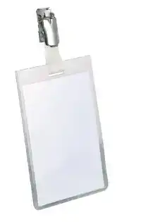 BADGE DURABLE 8002 CLIP STAAND GESLOTEN