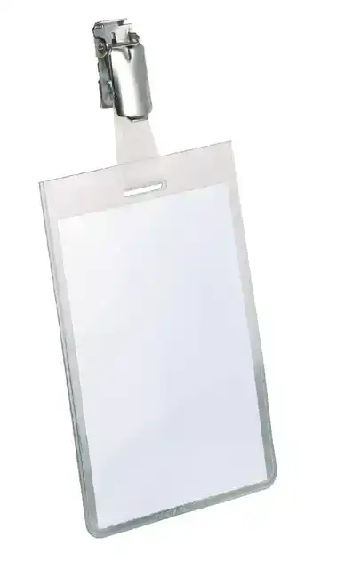 BADGE DURABLE 8002 CLIP STAAND GESLOTEN