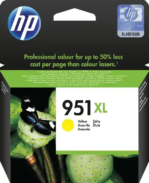 INKTCARTRIDGE HP CN048AE 951XL GEEL