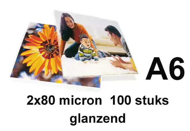 LAMINEERHOES GBC A6 2X80MICRON