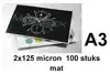 LAMINEERHOES GBC A3 2X125MICRON MAT
