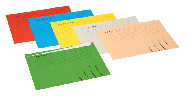 VOUWMAP SECOLOR TABRAND A4 RECY KARTON