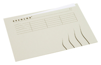 VOUWMAP SECOLOR TABRAND A4 RECY KARTON