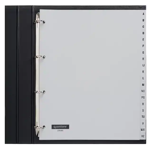 TABBLAD QUANTORE A4 4R PP A-Z EXTRA