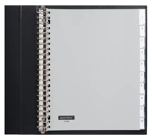 TABBLAD QUANTORE A4 23R PP 10-DELIG
