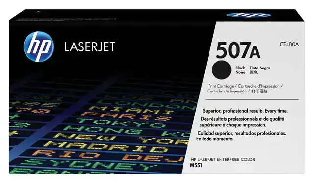 TONERCARTRIDGE HP CE400A 507A ZWART