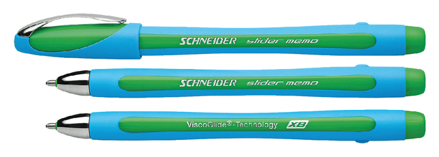 BALPEN SCHNEIDER MEMO XB GROEN