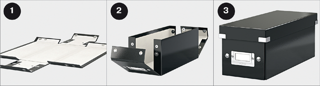 LADENKAST LEITZ WOW CLICK STORE 3 LADEN