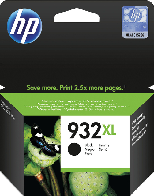 INKTCARTRIDGE HP CN053AE 932XL ZWART