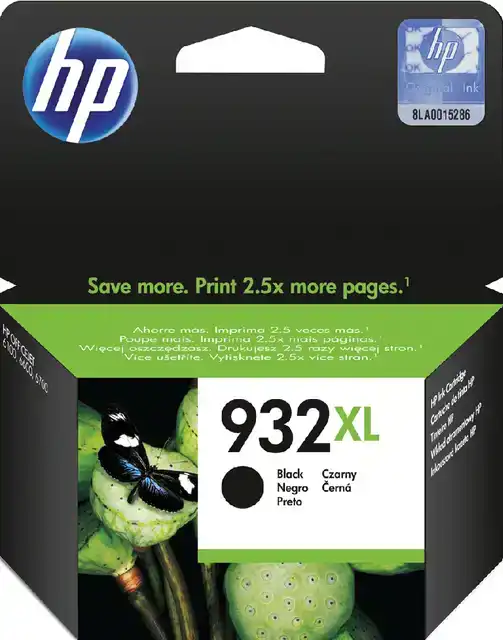 INKTCARTRIDGE HP CN053AE 932XL ZWART