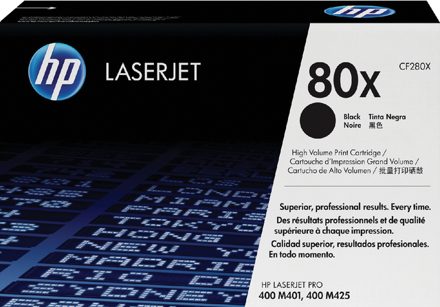 TONERCARTRIDGE HP CF280X 80X ZWART