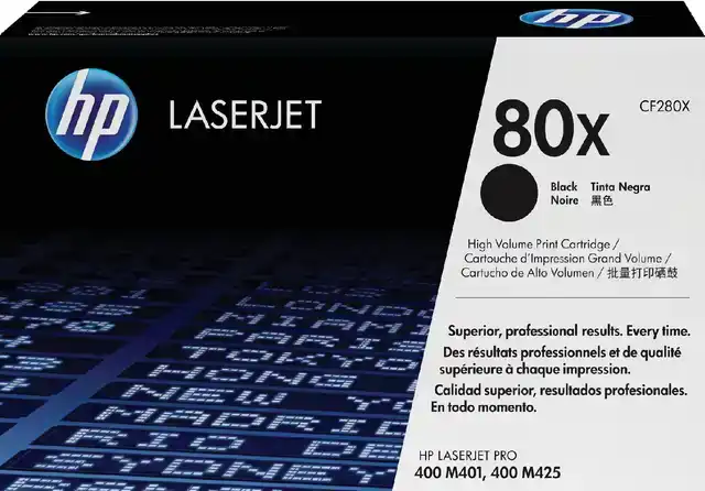 TONERCARTRIDGE HP CF280X 80X ZWART