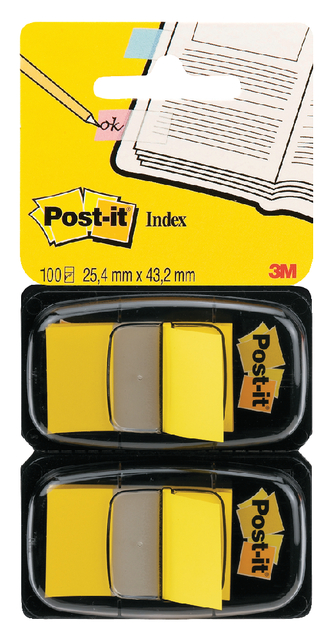 INDEXTABS 3M POST-IT 6802YEL MEDIUM