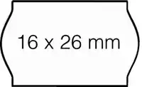 PRIJSETIKET 16X26MM OPEN-DATA S14/SATO